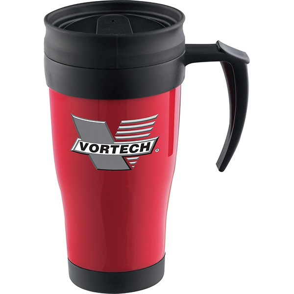 Modesto Insulated Custom Travel Coffee Mugs with Handles 4AllPromos